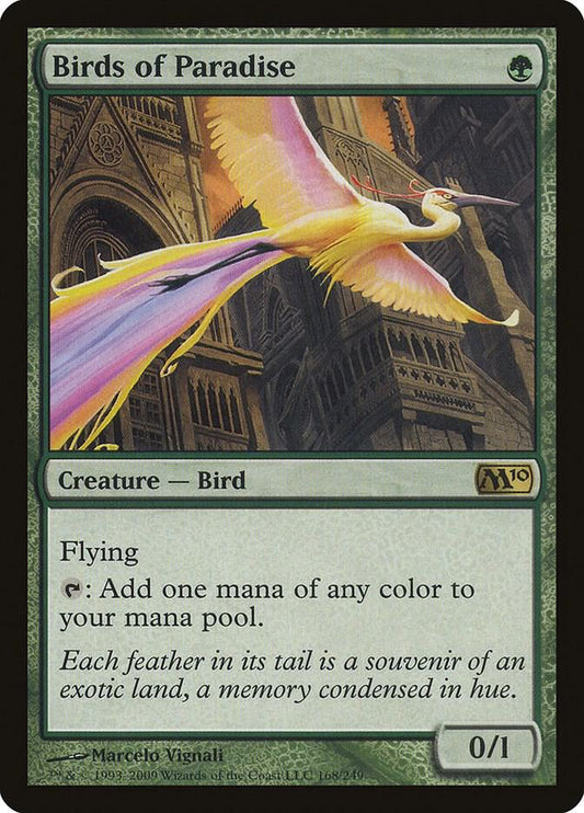 Birds of Paradise [Magic 2010 (M10)] 168