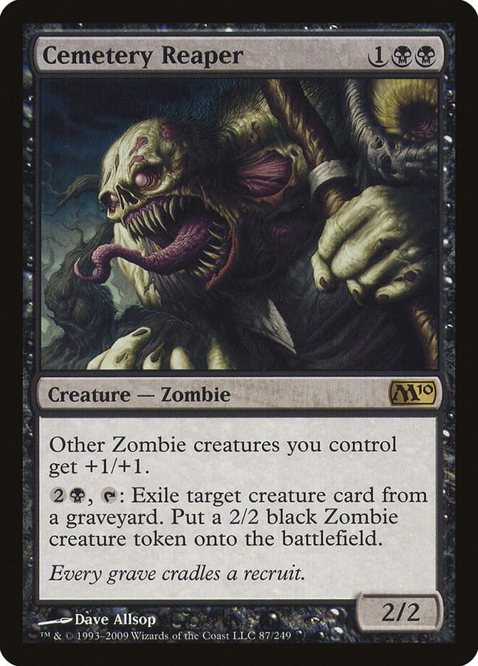Cemetery Reaper [Magic 2010 (M10)] 87