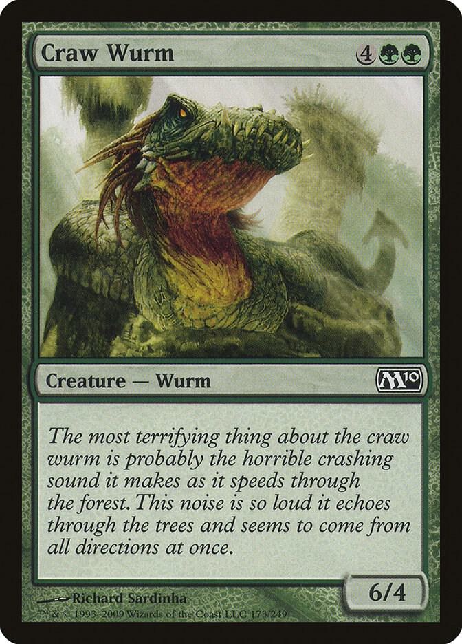 Craw Wurm [Magic 2010 (M10)] 173