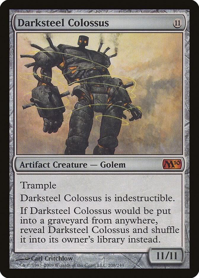 Darksteel Colossus [Magic 2010 (M10)] 208