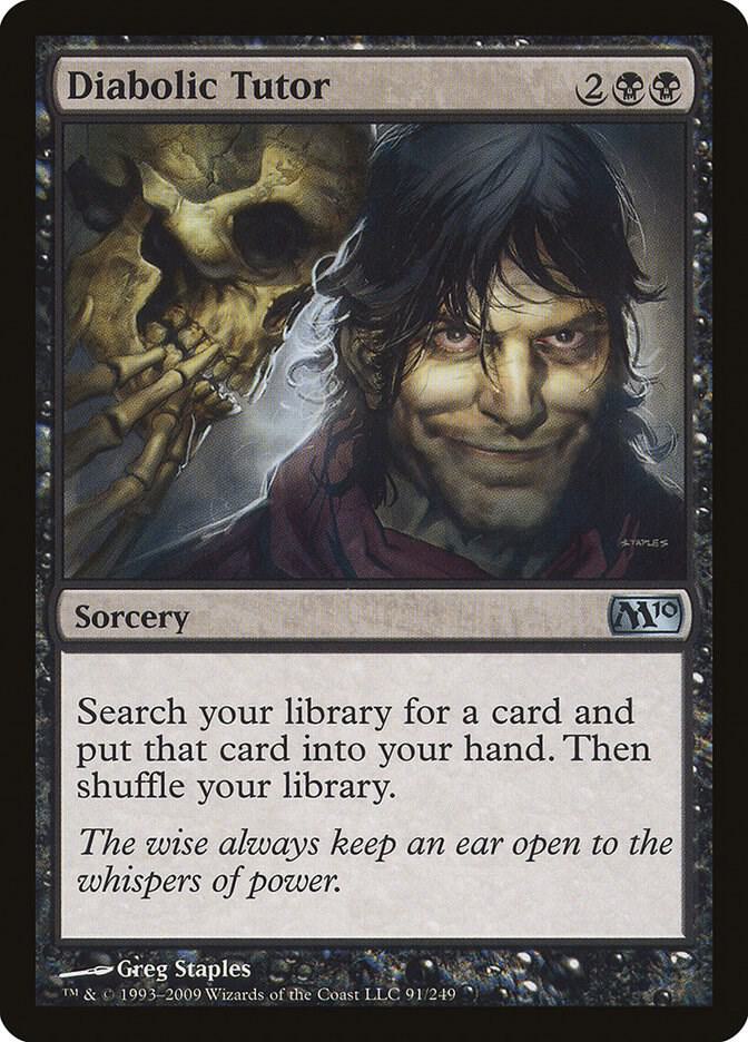Diabolic Tutor [Magic 2010 (M10)] 91