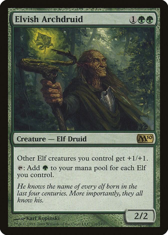 Elvish Archdruid [Magic 2010 (M10)] 176