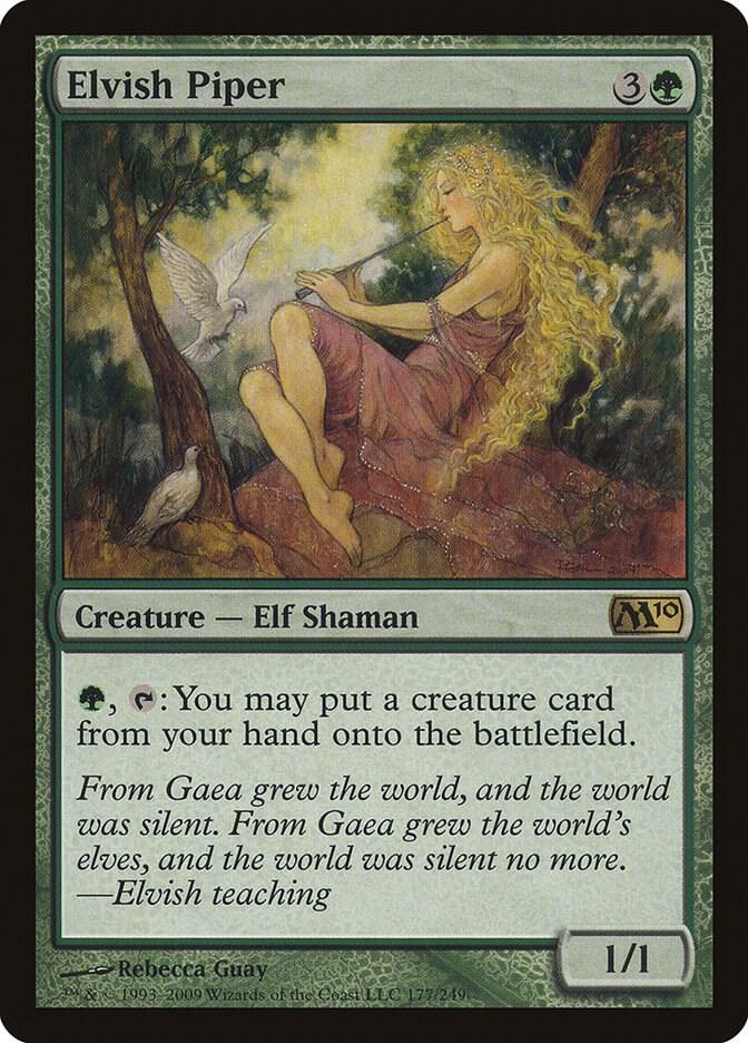 Elvish Piper [Magic 2010 (M10)] 177