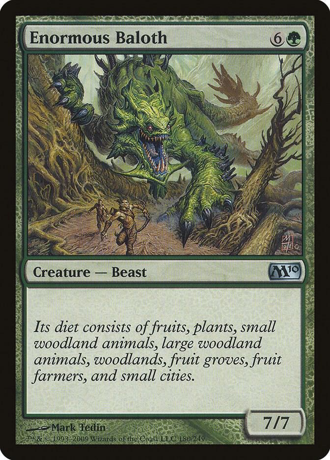 Enormous Baloth [Magic 2010 (M10)] 180