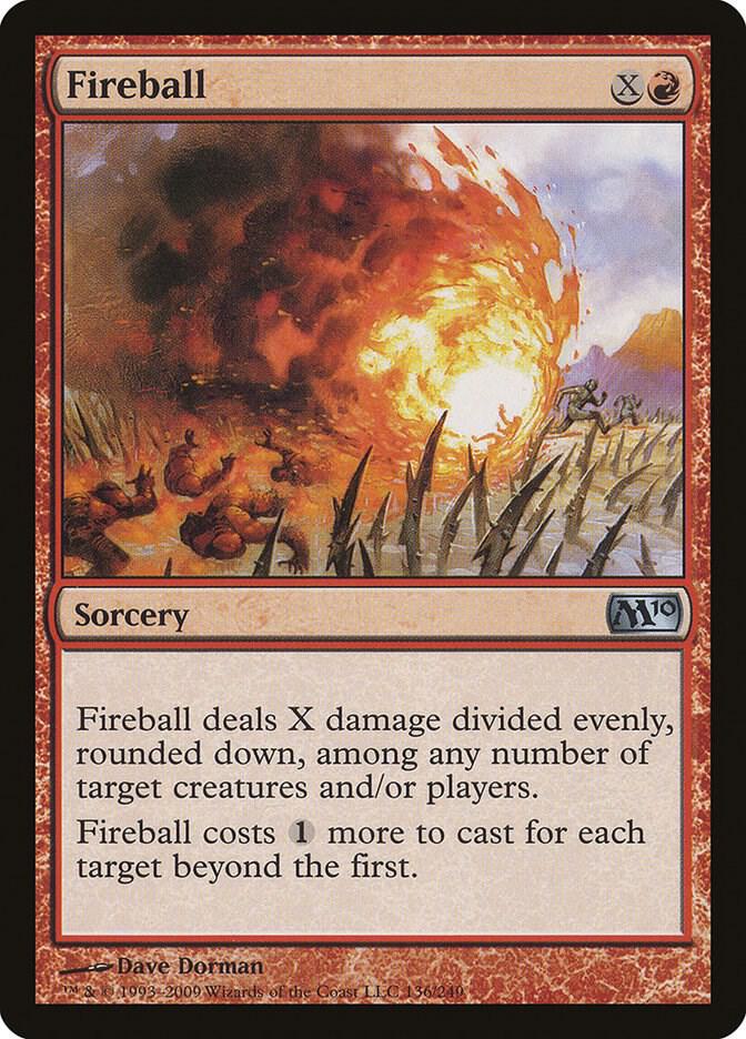 Fireball [Magic 2010 (M10)] 136