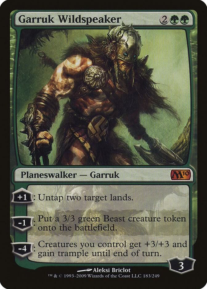 Garruk Wildspeaker [Magic 2010 (M10)] 183