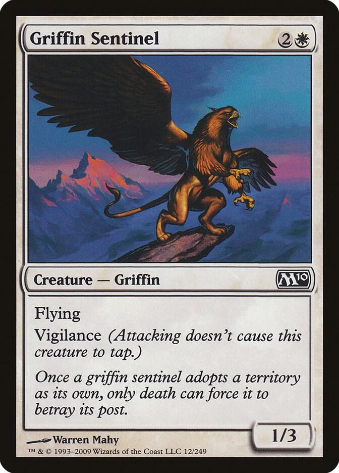 Griffin Sentinel [Magic 2010 (M10)] 12