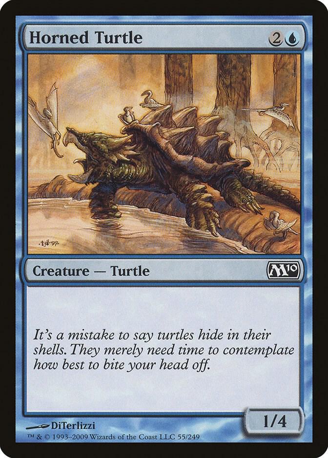 Horned Turtle [Magic 2010 (M10)] 55