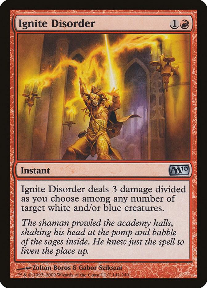 Ignite Disorder [Magic 2010 (M10)] 141