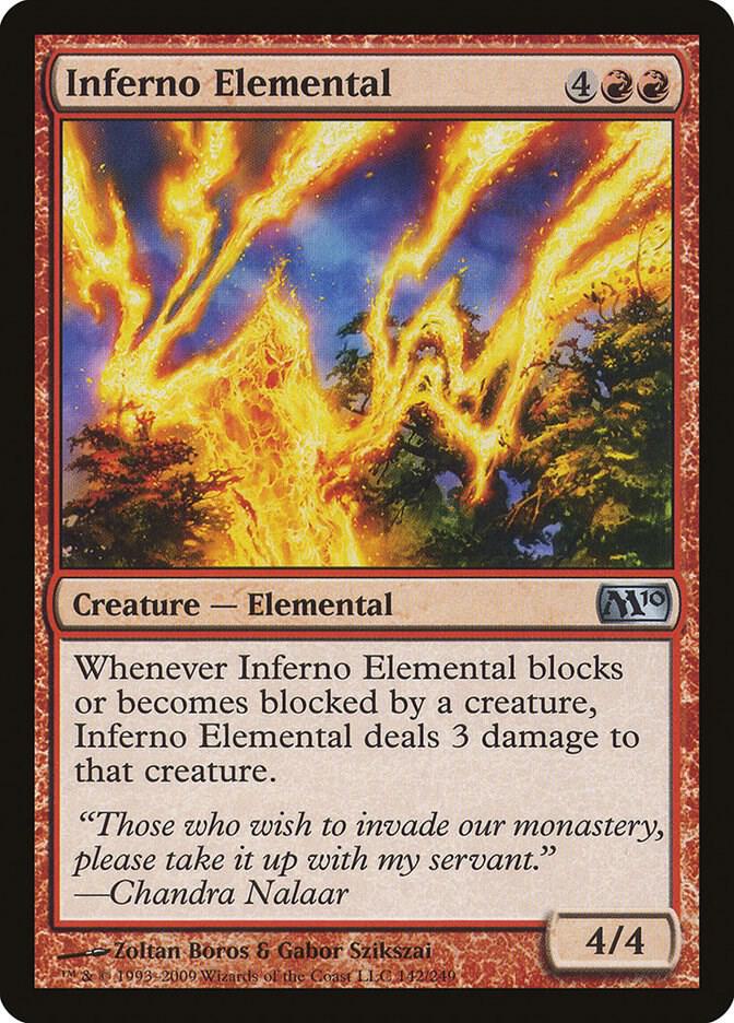 Inferno Elemental [Magic 2010 (M10)] 142