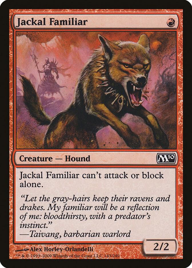 Jackal Familiar [Magic 2010 (M10)] 143