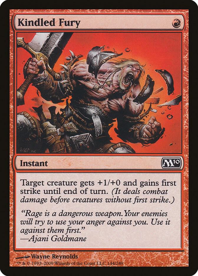 Kindled Fury [Magic 2010 (M10)] 144