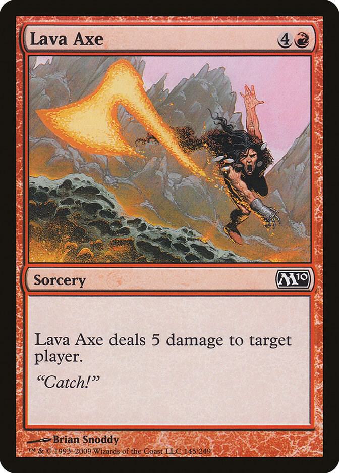 Lava Axe [Magic 2010 (M10)] 145
