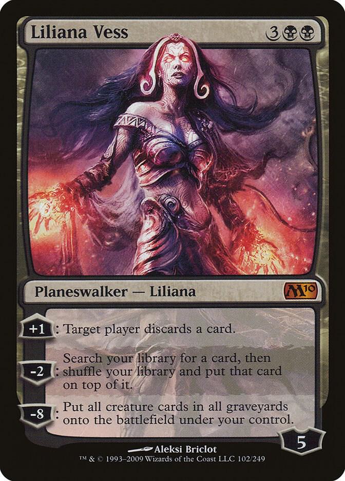 Liliana Vess [Magic 2010 (M10)] 102