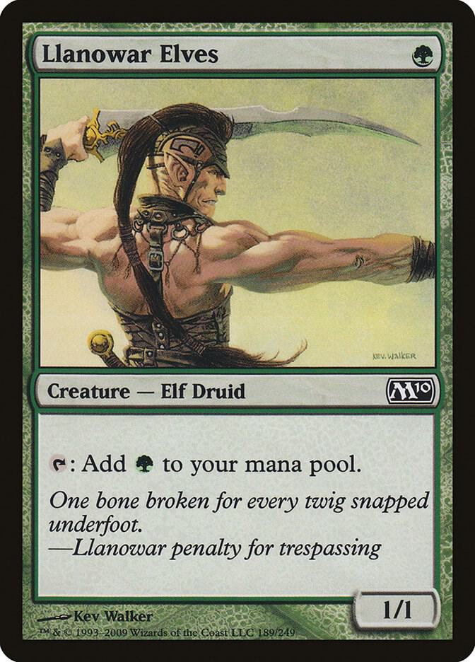 Llanowar Elves [Magic 2010 (M10)] 189