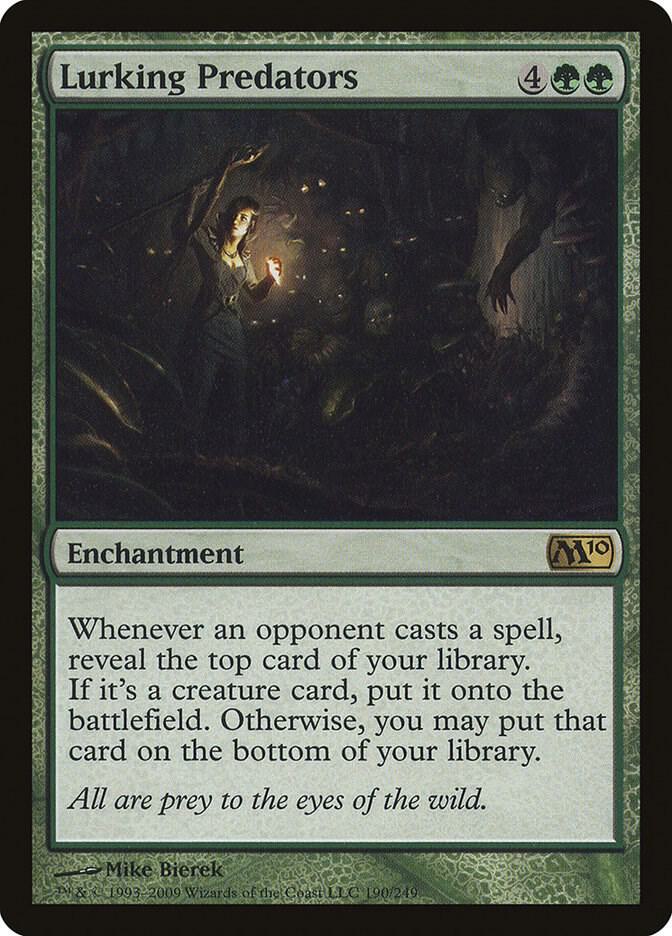 Lurking Predators [Magic 2010 (M10)] 190