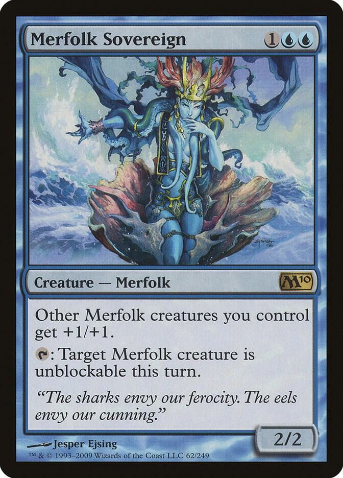 Merfolk Sovereign [Magic 2010 (M10)] 62