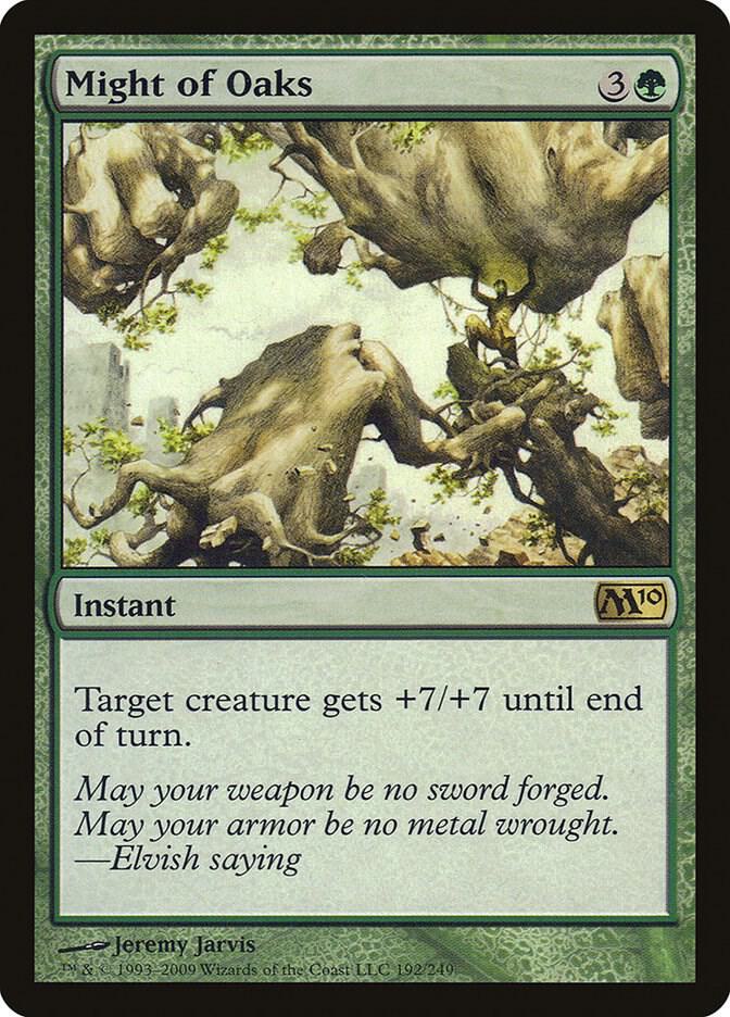 Might of Oaks [Magic 2010 (M10)] 192