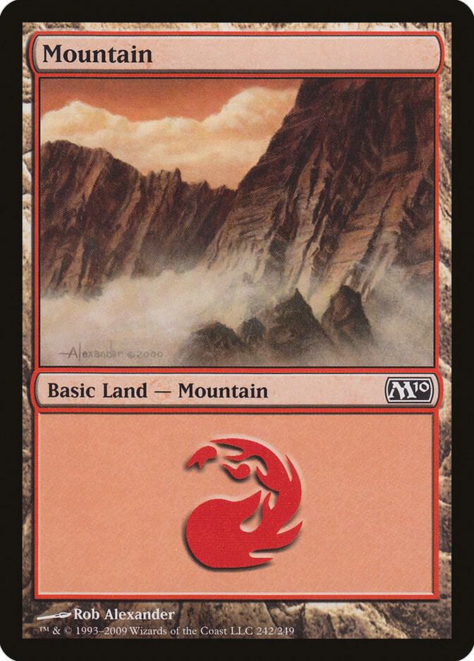 Mountain (242) [Magic 2010 (M10)] 242