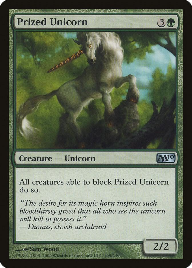 Prized Unicorn [Magic 2010 (M10)] 199