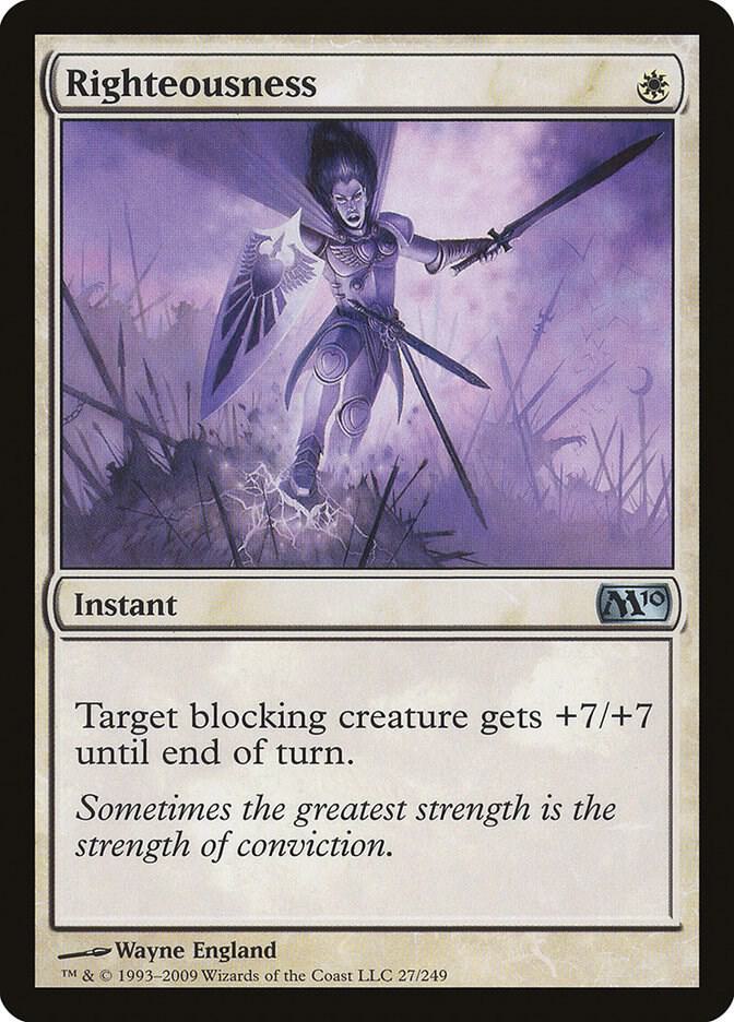 Righteousness [Magic 2010 (M10)] 27