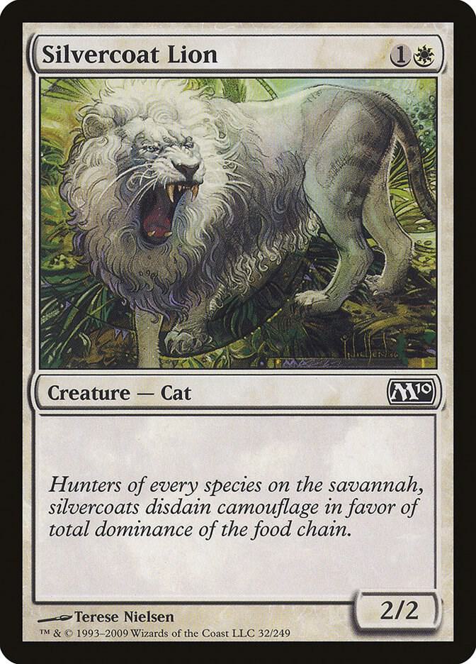 Silvercoat Lion [Magic 2010 (M10)] 32