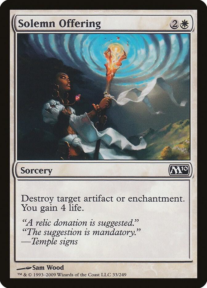 Solemn Offering [Magic 2010 (M10)] 33