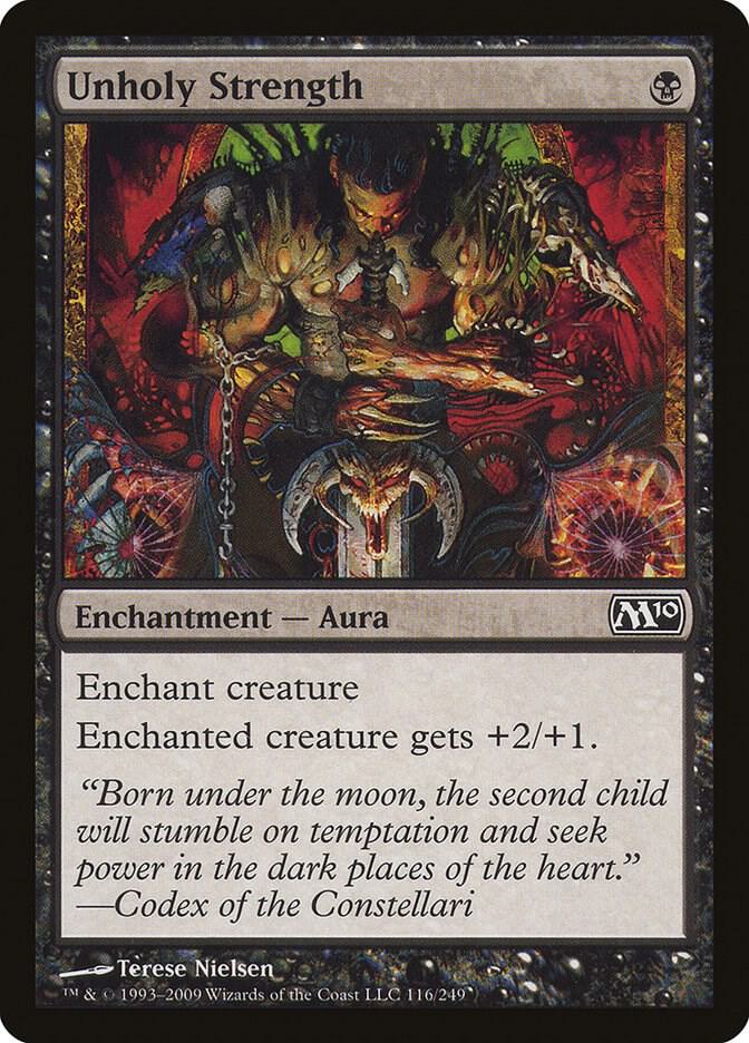 Unholy Strength [Magic 2010 (M10)] 116