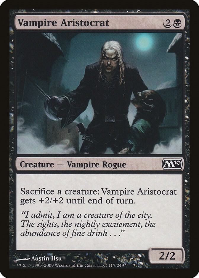 Vampire Aristocrat [Magic 2010 (M10)] 117