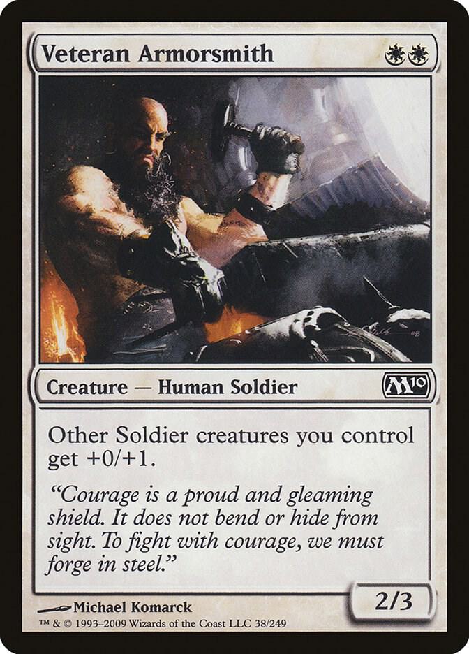Veteran Armorsmith [Magic 2010 (M10)] 38