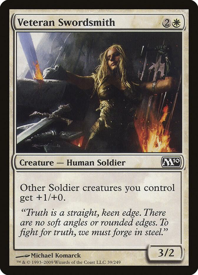 Veteran Swordsmith [Magic 2010 (M10)] 39