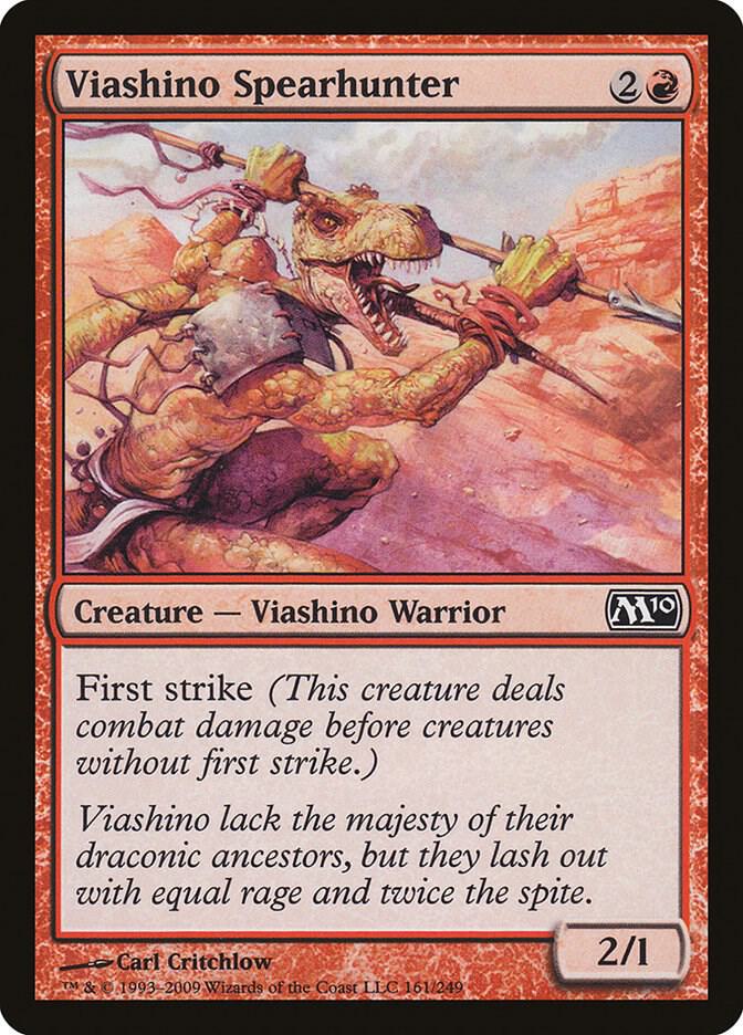 Viashino Spearhunter [Magic 2010 (M10)] 161
