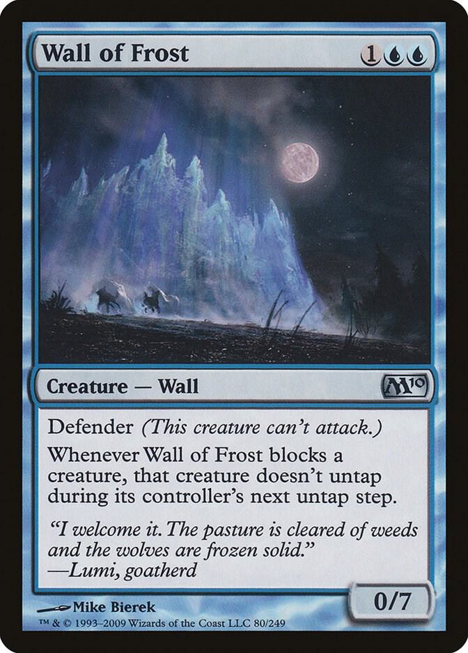 Wall of Frost [Magic 2010 (M10)] 80