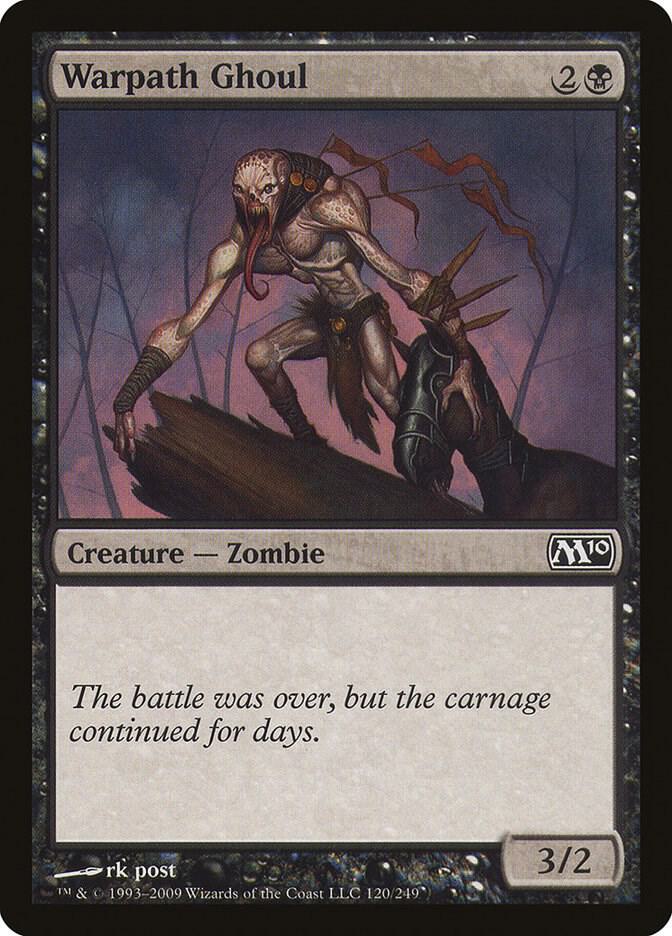 Warpath Ghoul [Magic 2010 (M10)] 120