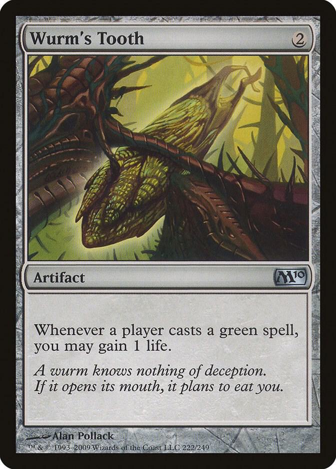 Wurm's Tooth [Magic 2010 (M10)] 222