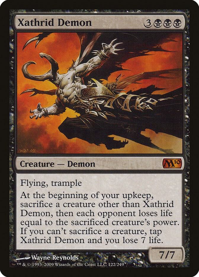 Xathrid Demon [Magic 2010 (M10)] 122