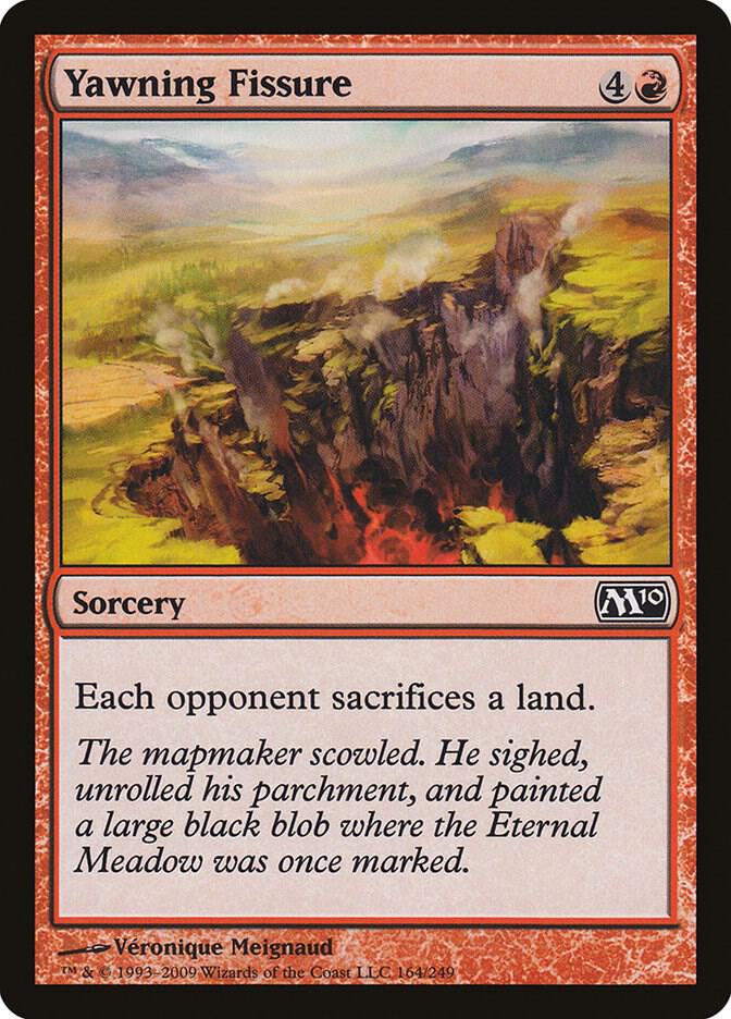 Yawning Fissure [Magic 2010 (M10)] 164