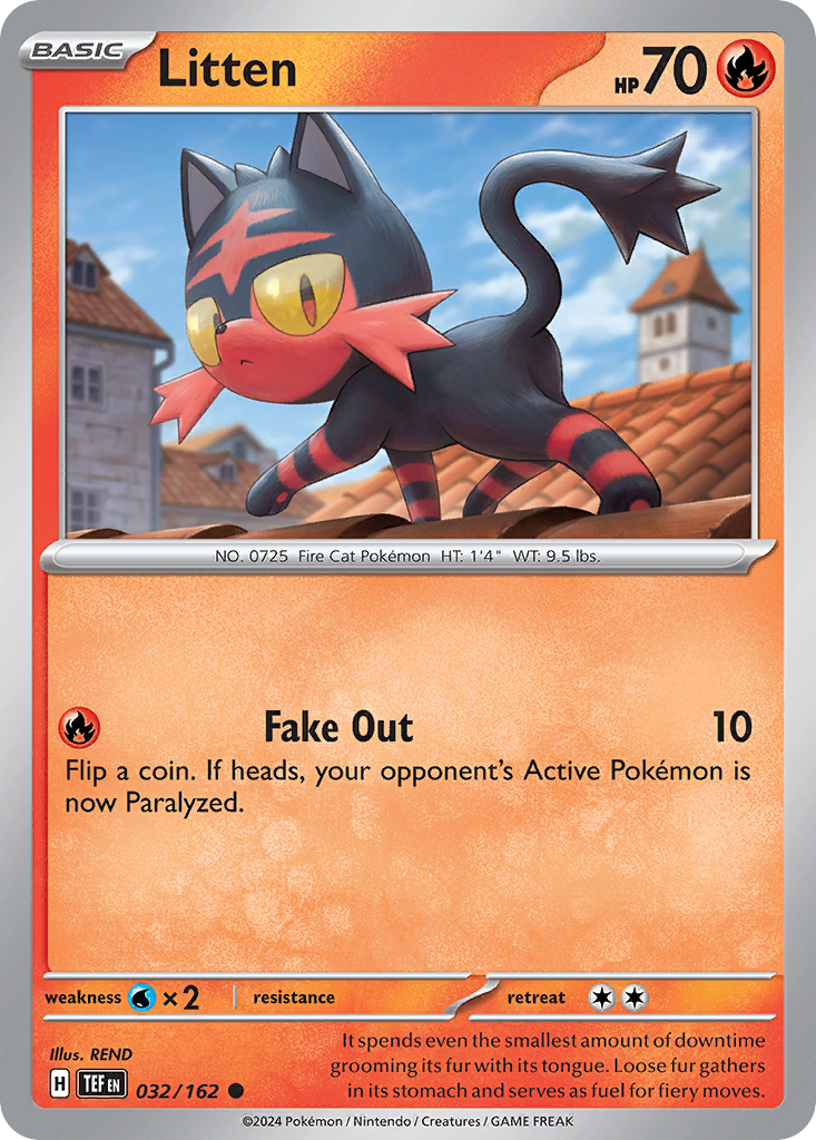 Litten - 32/162 Temporal Forces