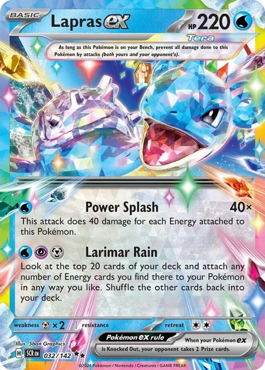 Lapras ex - 32/142 Stellar Crown