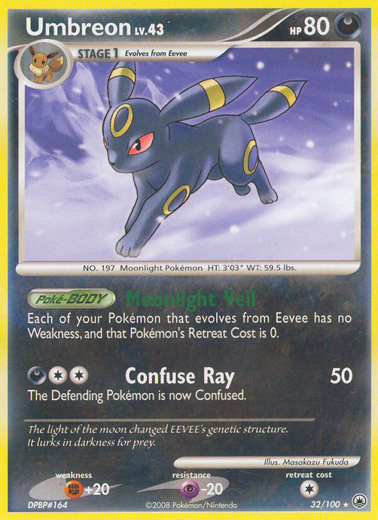 Umbreon - 32/100 Majestic Dawn