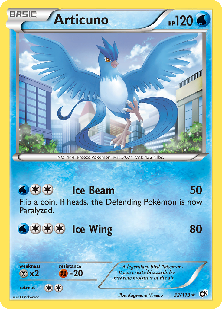 Articuno - 32/113 Legendary Treasures