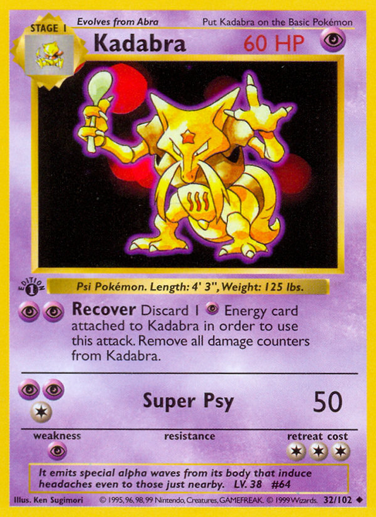 Kadabra - 32/102 Base