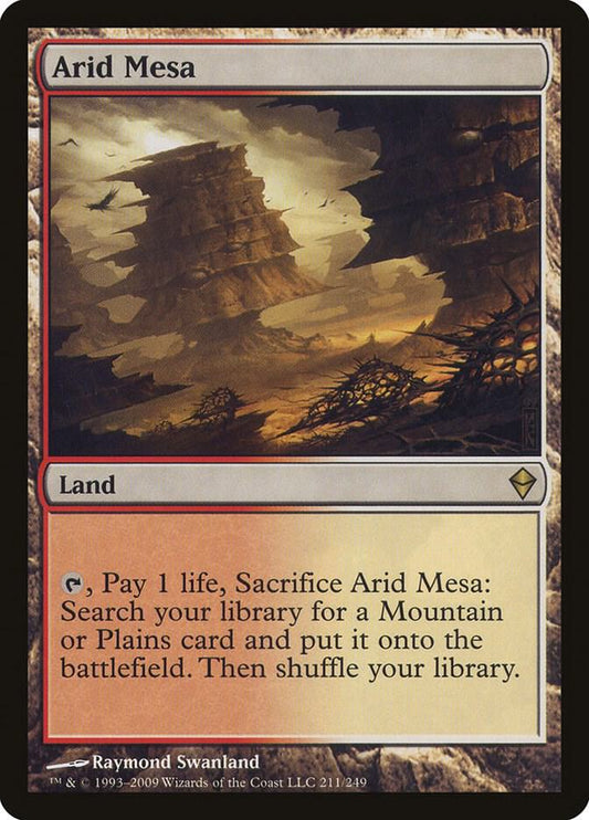Arid Mesa [Zendikar] 211