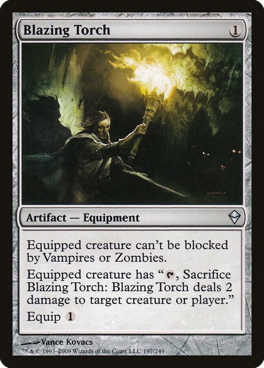 Blazing Torch [Zendikar] 197