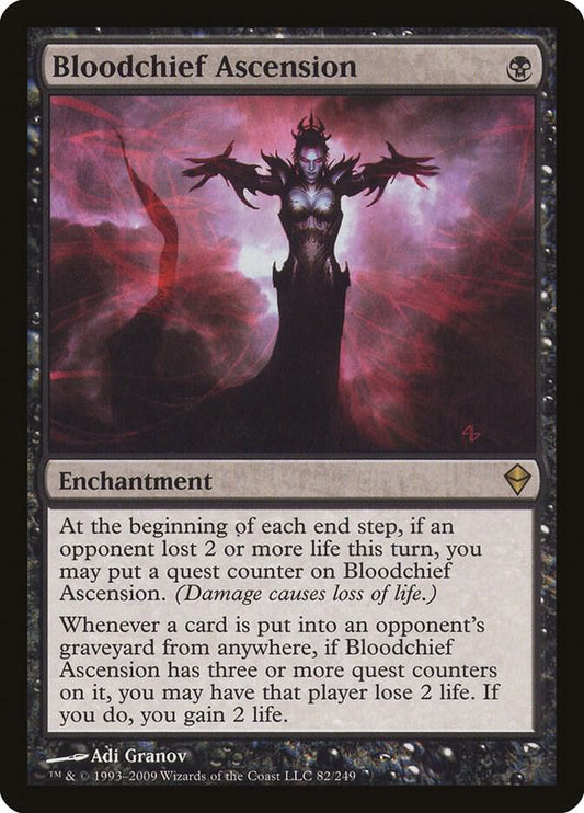 Bloodchief Ascension [Zendikar] 82