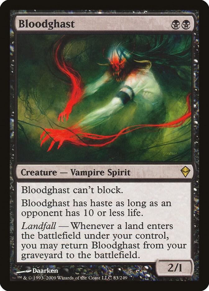 Bloodghast [Zendikar] 83
