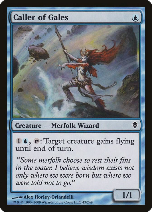 Caller of Gales [Zendikar] 43