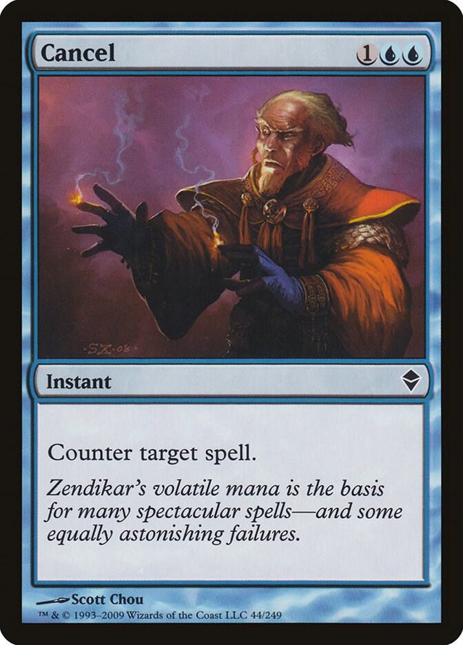 Cancel [Zendikar] 44