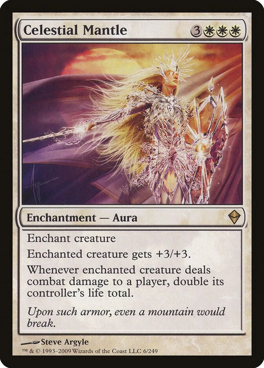 Celestial Mantle [Zendikar] 6