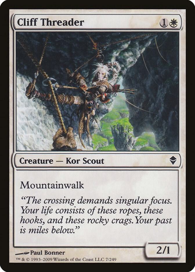 Cliff Threader [Zendikar] 7